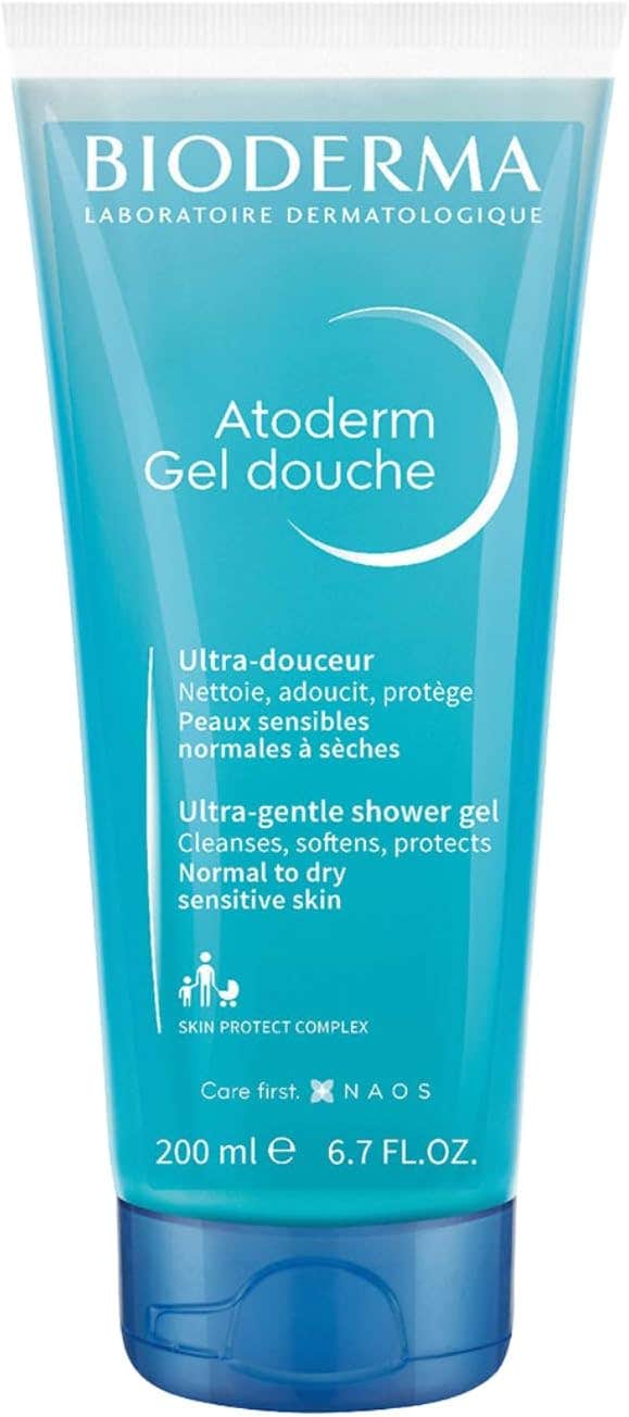 Bioderma Atoderm Shower Gel Foaming Moisturizing Body Wash 200 ml
