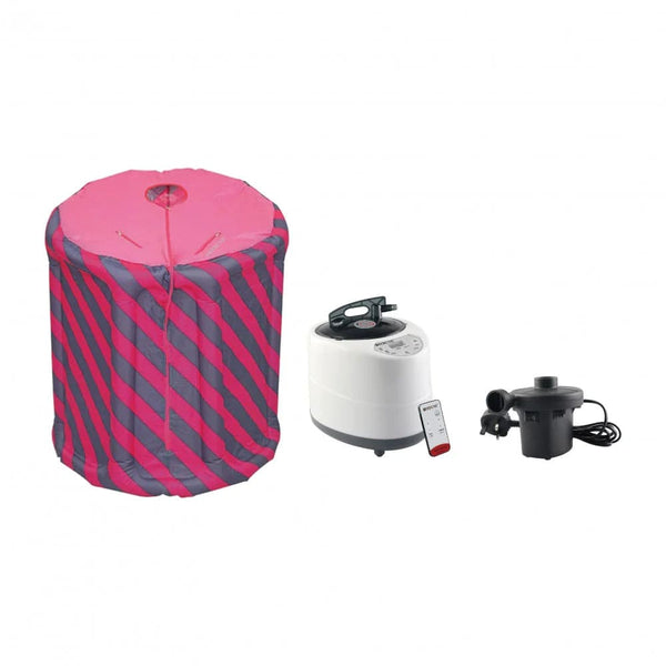 Rebune RE10001 Home Steam Sauna Tent, 1000W Heater, Remote Control, 2L Steam Capacity