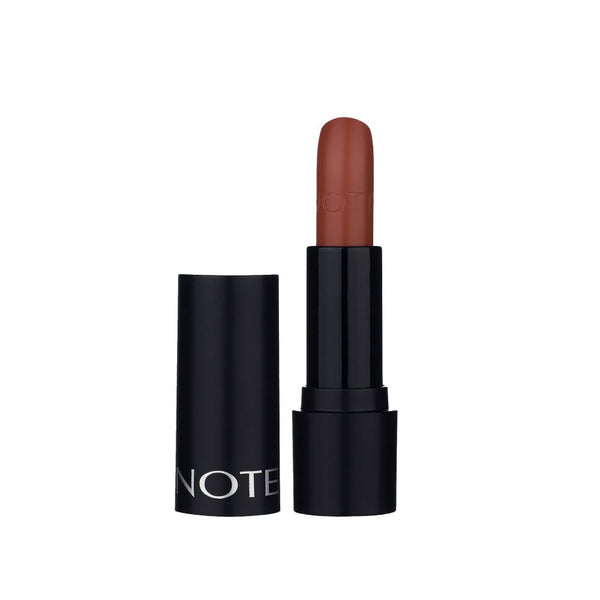 Note Deep Impact Cream Lipstick Rich Pigment Leather Mood