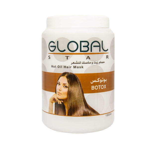 Global Star Hot Oil Hair Mask Cream Peptide Firming Hair Repair 1500 ml