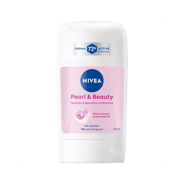 Nivea Pearl & Beauty Deodorant Stick 48-Hour Sweat Protection 50 ml