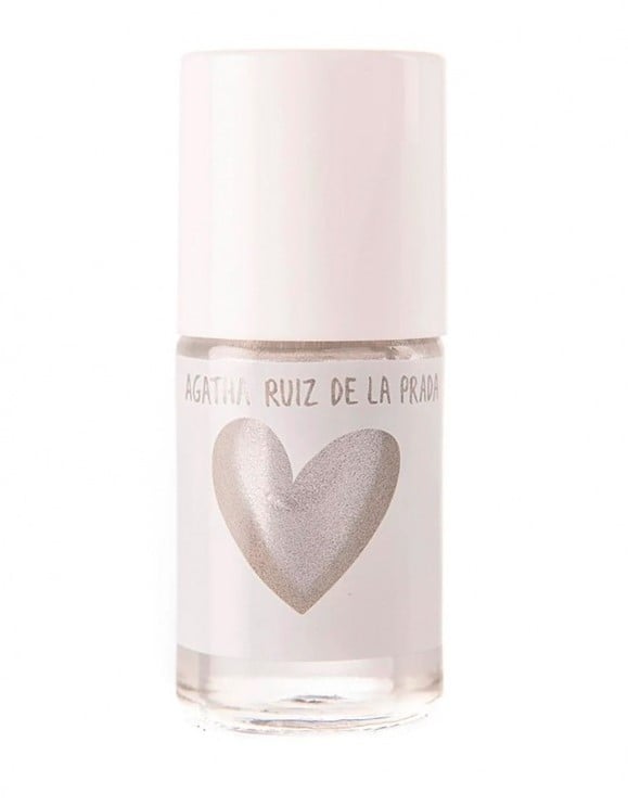 Agatha Ruiz Nail Polish Sil 317 Silver Shiny Finish