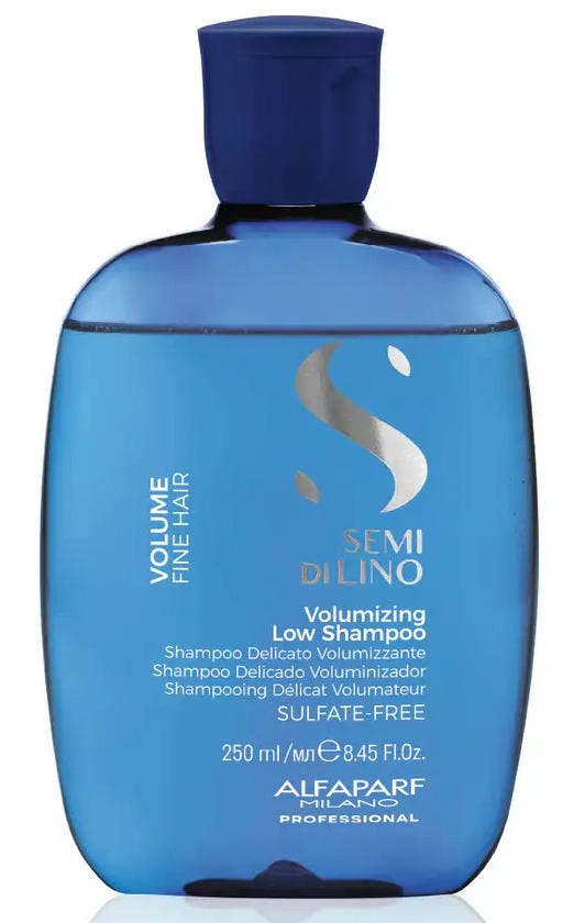 Semi Dilino Volume Shampoo for Fine Hair, Sulfate-Free, 250ml