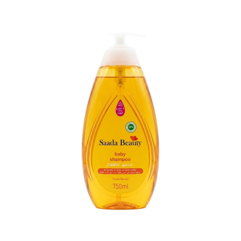 Saada Beauty Baby Shampoo Gentle Cleansing Formula 750 ml