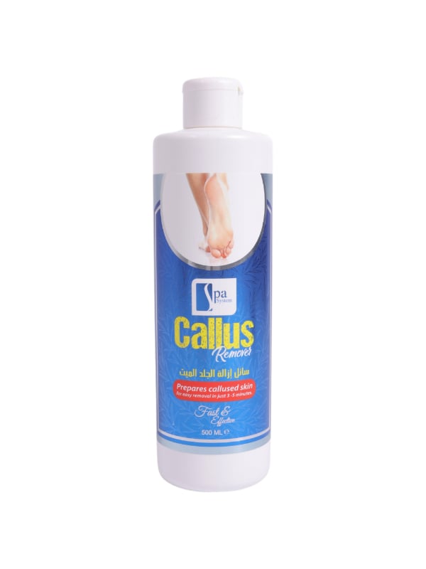 Spa System Dead Skin Remover Liquid for Calluses, 500ml