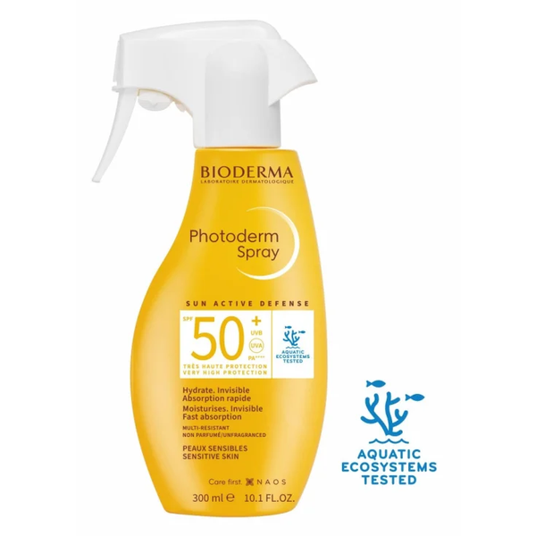 Bioderma Photoderm Spray SPF 50+ Invisible Sunscreen Broad-Spectrum 300 ml