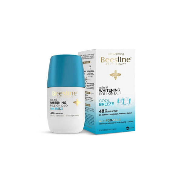 Beesline Natural Roll-On Deodorant Cool Breeze Scent, 50 ml