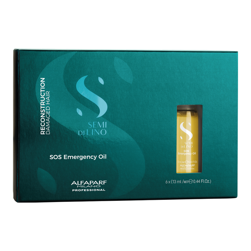Semi Dilino SOS Reparative Hair Ampoules for Damaged Hair, Reconstructing Treatment