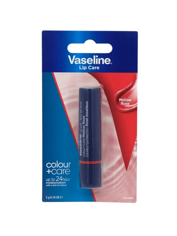 Vaseline Lip Therapy Melo Rose Lip Balm Shea Butter Manuka Honey Pink 3g