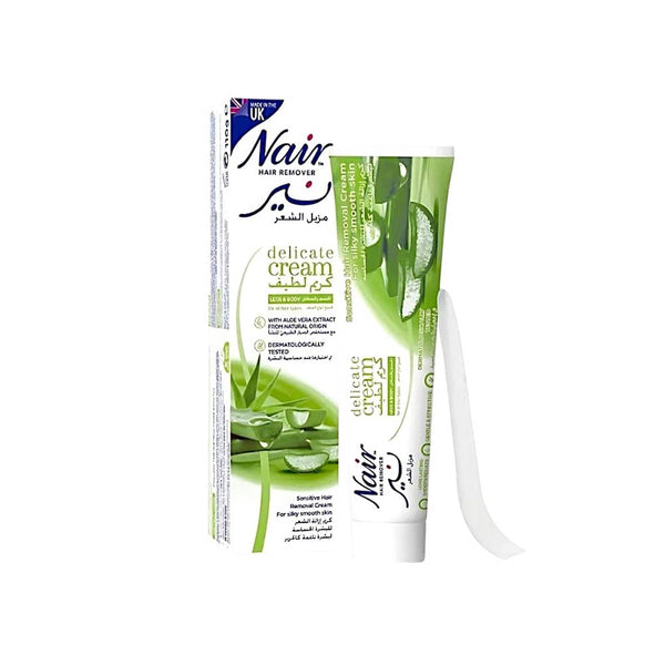 Nair Gentle Hair Removal Cream with Natural Aloe Vera Extract, 110 g