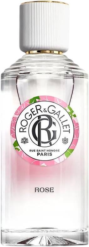 Roger & Gallet Rose Fragrant Water Eau de Cologne with Damask Rose and Italian Mandarin, 100 ml