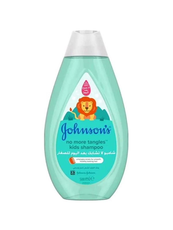 Johnson's No More Tangles Kids Shampoo Vitamin E Tear-Free Formula 500 ml