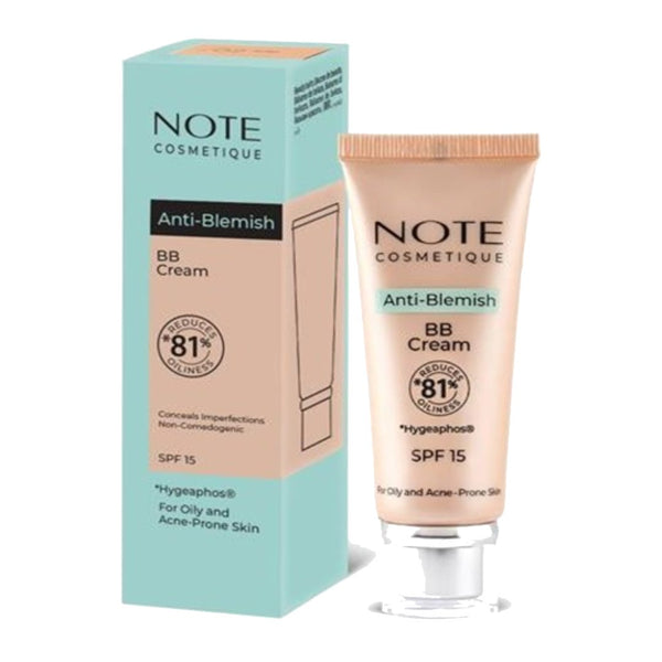 Note BB Cream Blemish-Clearing Matte Finish Hygeaphos A.S. Natural Beige 03