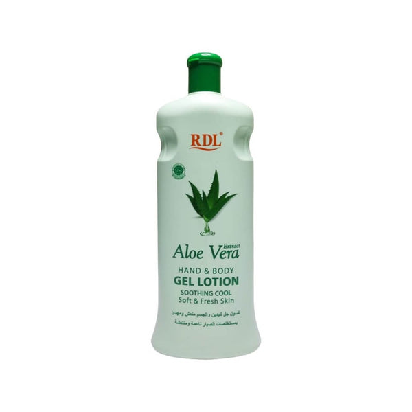 RDL Aloe Vera Hand & Body Gel Lotion Moisturizing Formula 600 ml