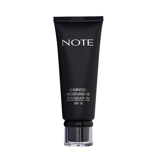 Note Luminous Moisturizing Foundation Liquid Radiant Finish SPF 15 Shade 02 New 35 ml