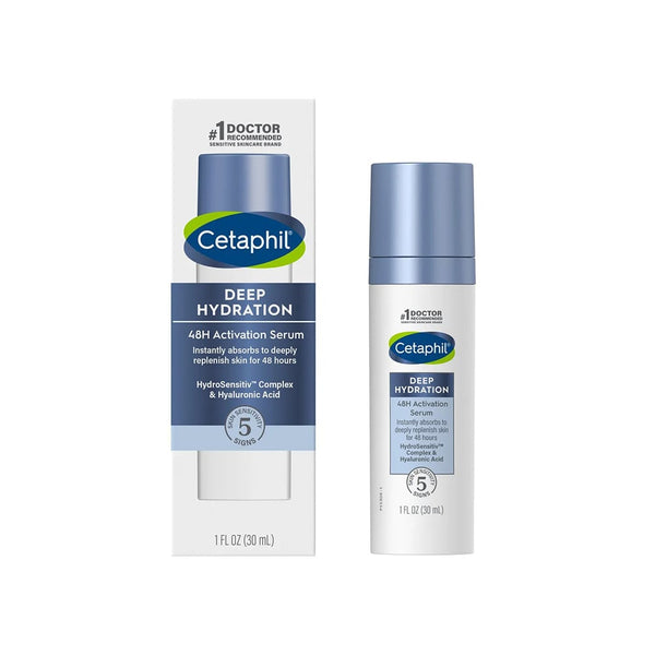 Cetaphil Deep Hydration 48H Activation Serum Hyaluronic Acid Sunflower Seed Oil 30 ml