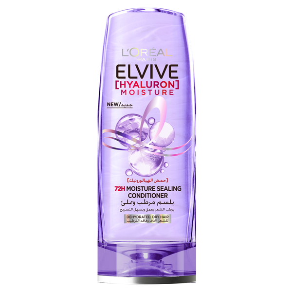 L'Oreal Paris Elvive Hyaluron Moisture Sealing Conditioner, Hyaluronic Acid, Dry Hair, 200ml
