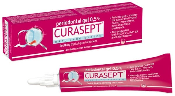 Curasept ADS Soothing Periodontal Gel 0.5% 30ml