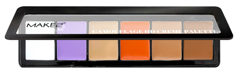 MAKE OVER22 Camouflage HD Cream Contour and Concealer Palette 02