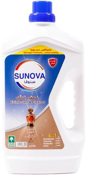 Sunova Disinfectant Oud Scent 1.5 L
