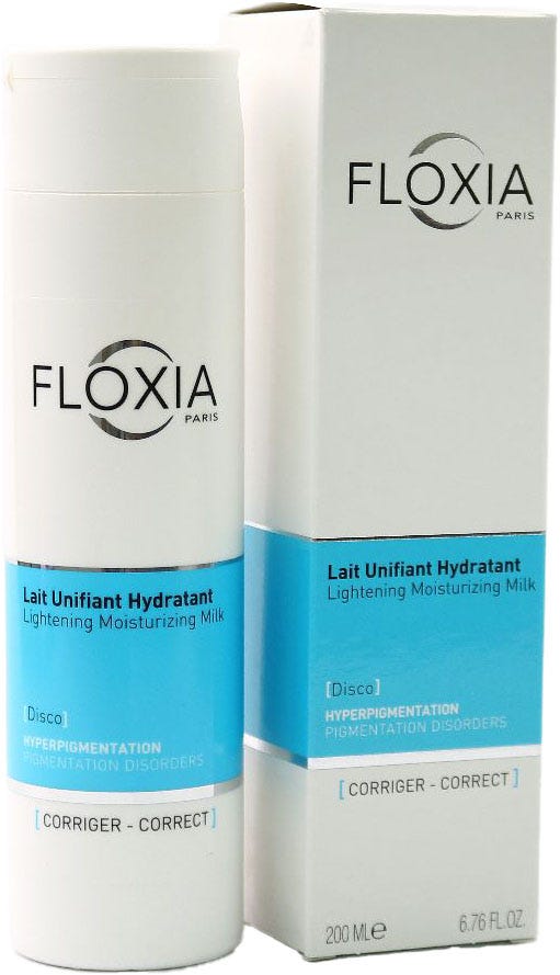 Floxia Moisturizing Body Milk Cream Texture Actiwhite Shea Butter 200 ml