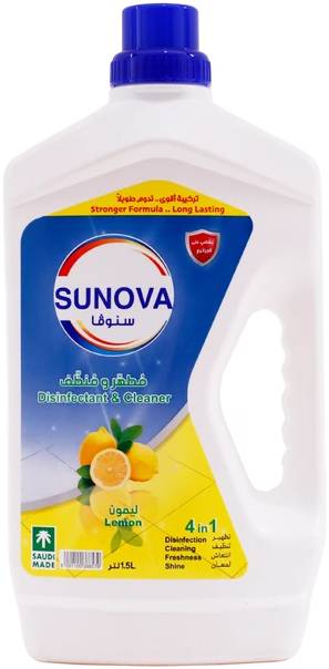 Sunova Disinfectant Lemon 1.5 L