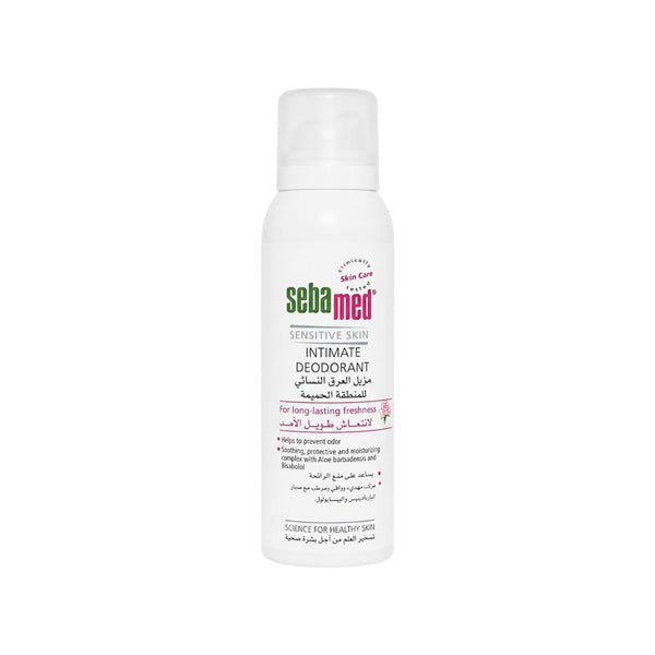 Sebamed Feminine Intimate Deodorant Spray Aloe Vera Bisabolol 125ml