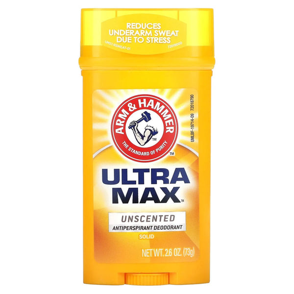 Arm & Hammer UMAX Deodorant Fresh Solid Stick Unscented 2.6 oz / 73 g