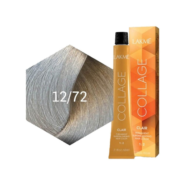 Lakme Collage Clear Hair Dye Super Violet Metallic Blonde 12/72