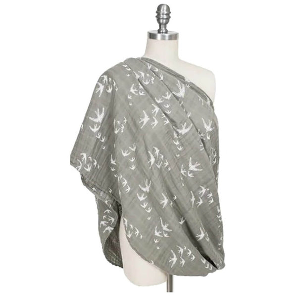 Bebe Au Lait Cotton Jersey Nursing Scarf Infinity Breastfeeding Cover Nightingale, 1 Pc