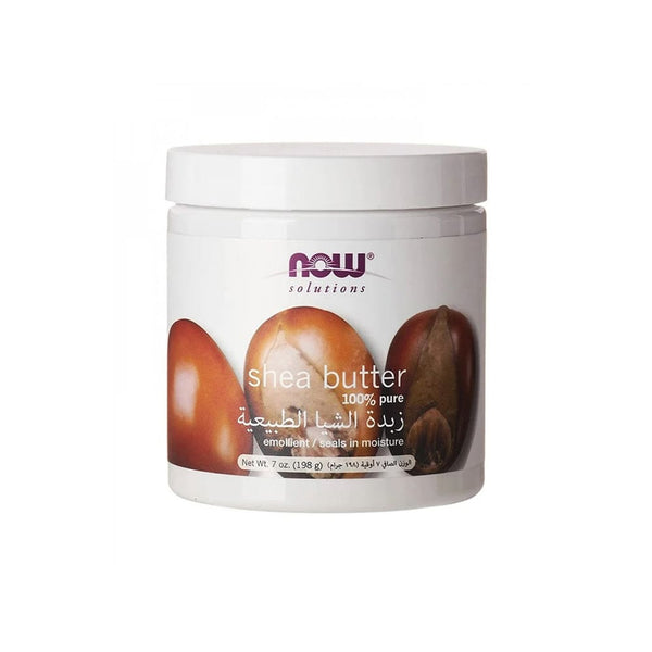 NOW Solutions Shea Butter Unrefined Natural Moisturizing Body and Hair Butter 198 g