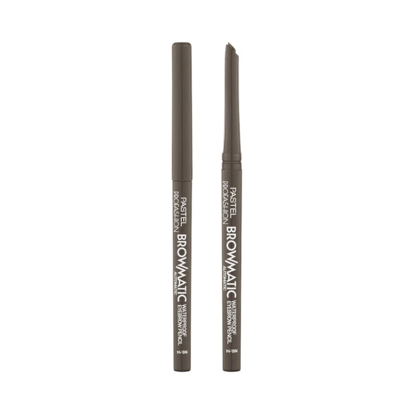 Pastel ProFashion Automatic Waterproof Eyebrow Pencil Slanted Tip Dark Brown 14