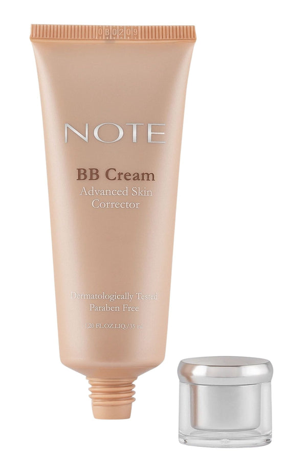 Note BB Cream Advanced Skin Corrector Cream Natural Finish SPF 15 Shade 100, 35 ml