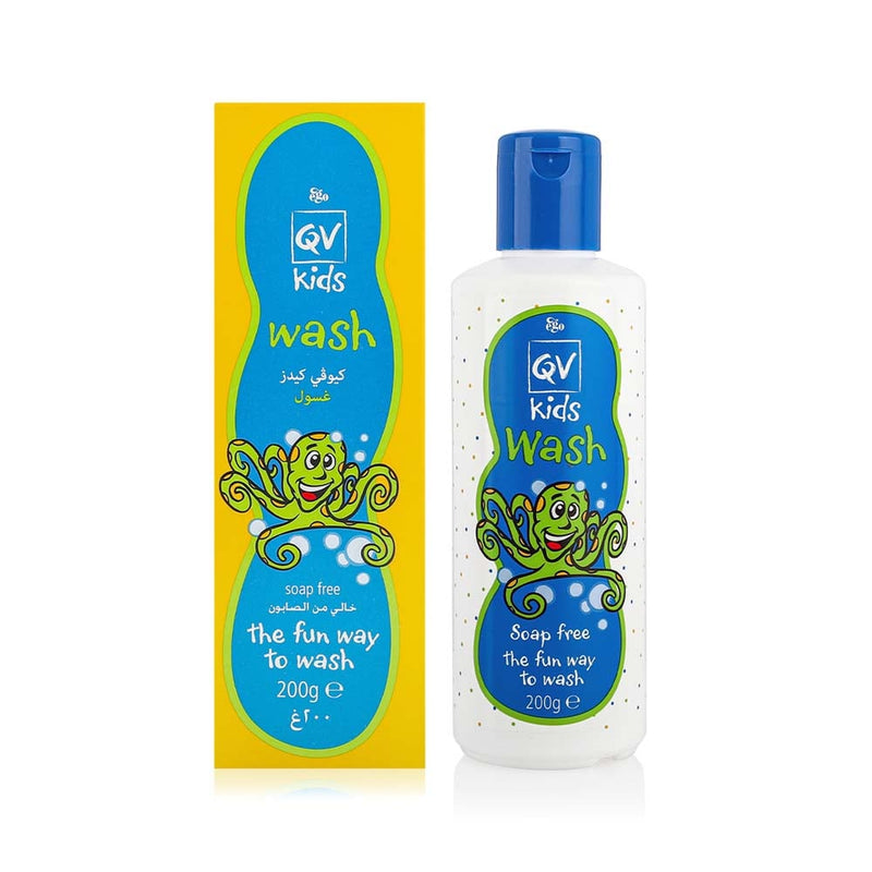 QV Kids Gentle Wash Soap-Free Cleanser for Sensitive Skin 200 ml