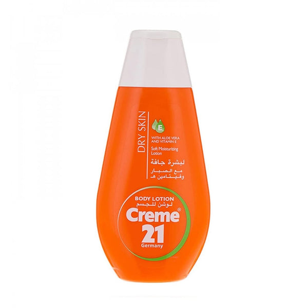 Creme 21 Body Lotion Aloe Vera Vitamin E Dry Skin Care 250 ml