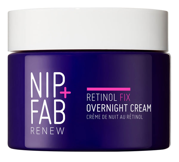 Nip+Fab Retinol Fix Overnight Treatment Cream with Encapsulated Retinol, 50 ml