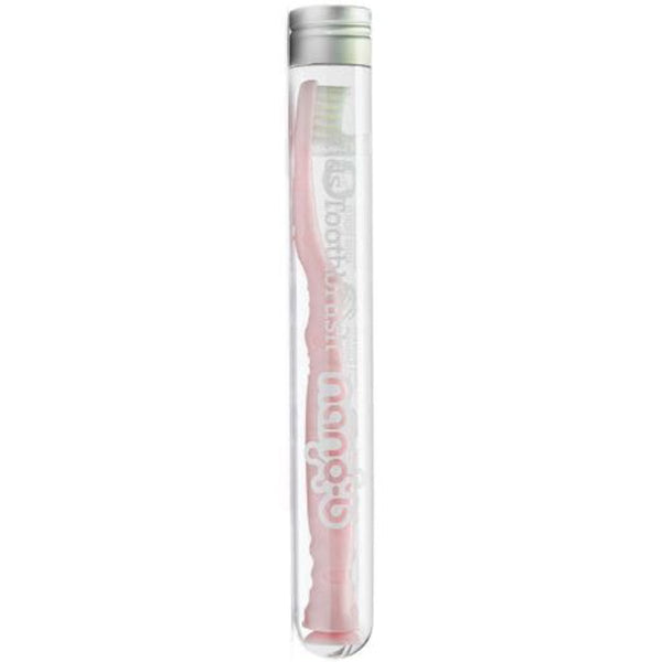 Nano-B Kids Silver Technology Soft Bristle Toothbrush Pink, Ages 0-8