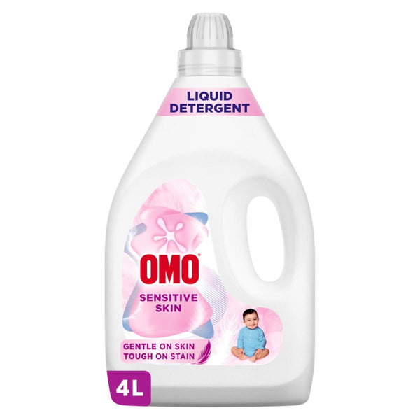 Omo Sensitive Liquid Laundry Detergent Mild Formula for Sensitive Skin 4 L