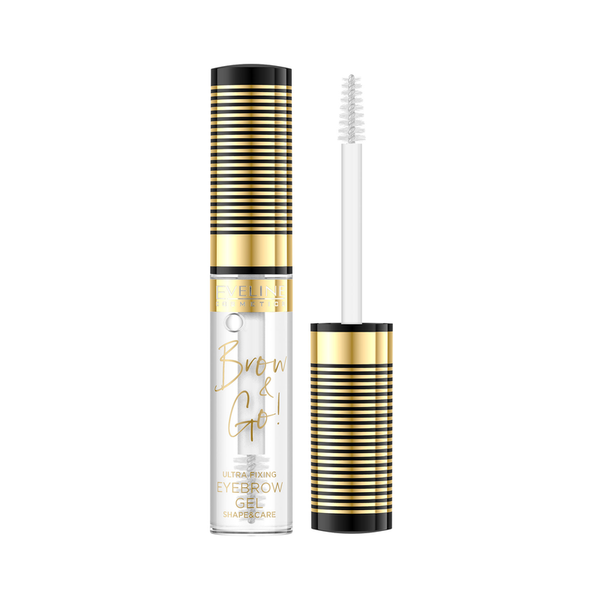 Eveline Ultra Eyebrow Setting Gel Transparent Natural Finish
