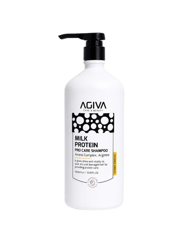 AGIVA Pro-Care Amino-Arginine Protein Shampoo Moisturizing Formula 1000 ml