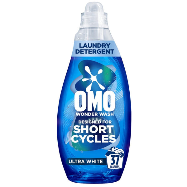 Omo Wonder Wash Liquid Laundry Detergent Ultra White Pro-S Technology 1480 ml