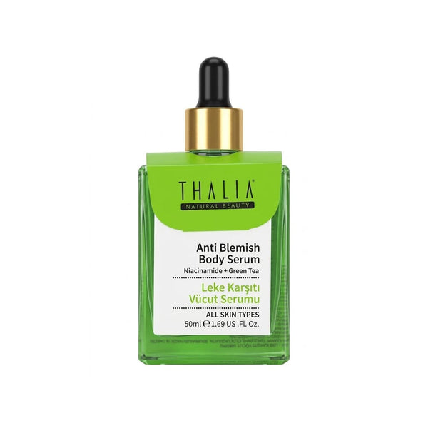 Thalia Niacinamide & Green Tea Body Serum, Lightweight Fast-Absorbing Formula, 50ml