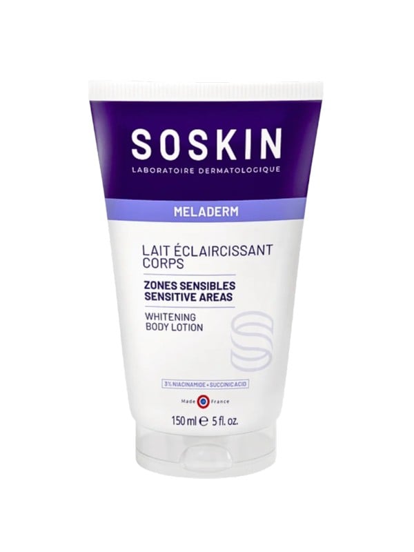 Soskin Meladerm Body Lotion Brightening Niacinamide Succinic Acid 150ml