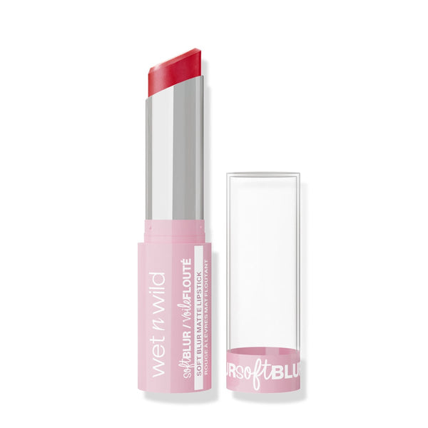 Wet n Wild Cloud Pout Matte Lipstick Lightweight Buildable Little Red Rosette 3.15 ml