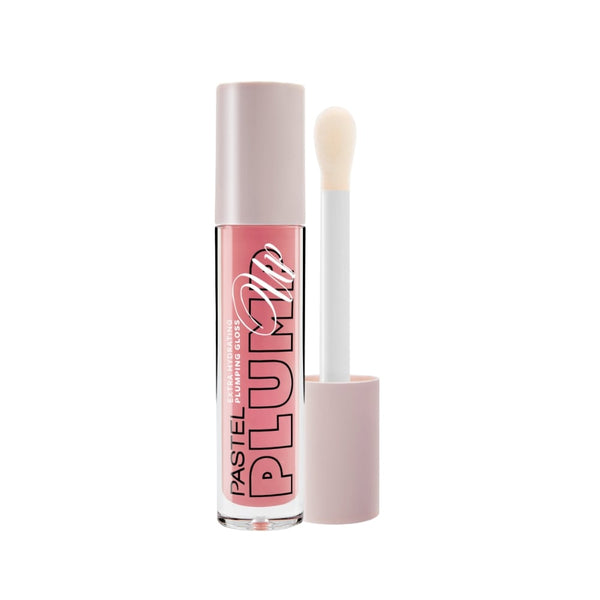 Pastel Plump Up Lip Gloss, Hydrating Shine with Aloe Vera and Hyaluronic Acid, Shade 203