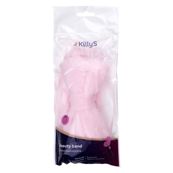 KillyS Beauty Pink Makeup Headband with Bow
