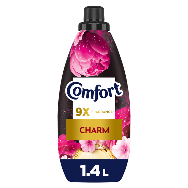 Comfort Concentrate Fabric Softener Charm Liquid Fresh Fragrance 1.4 L