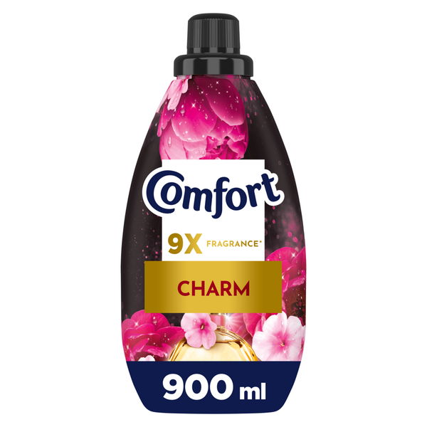 Comfort Concentrate Fabric Softener Charm Liquid Fresh Fragrance 900ml