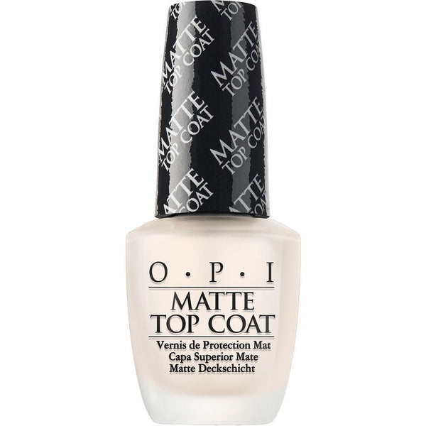OPI Classic Lacquer Matte Top Coat Matte Finish Clear 15ml