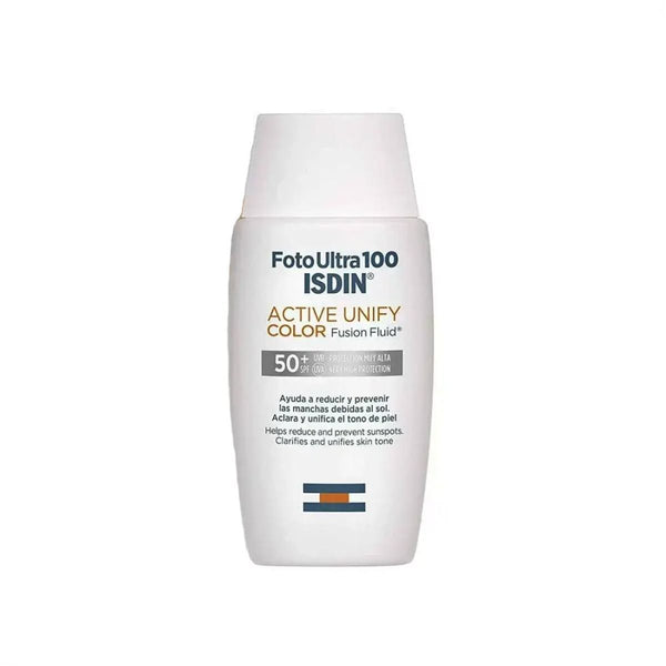ISDIN FotoUltra 100 Active Unify Fusion Fluid Color SPF 50+ Tinted Sunscreen 50 ml